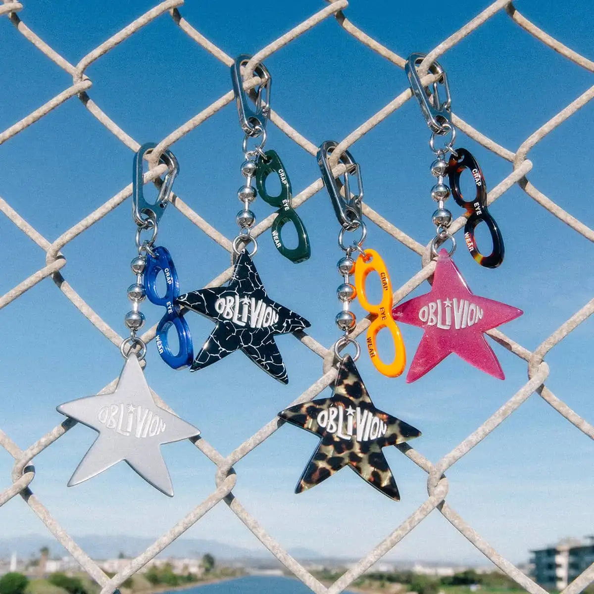 Oblivion Star Keychain - Night Leopard Bio