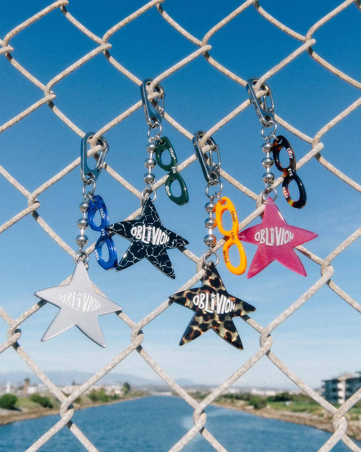 Oblivion Star Keychain - Night Leopard Bio