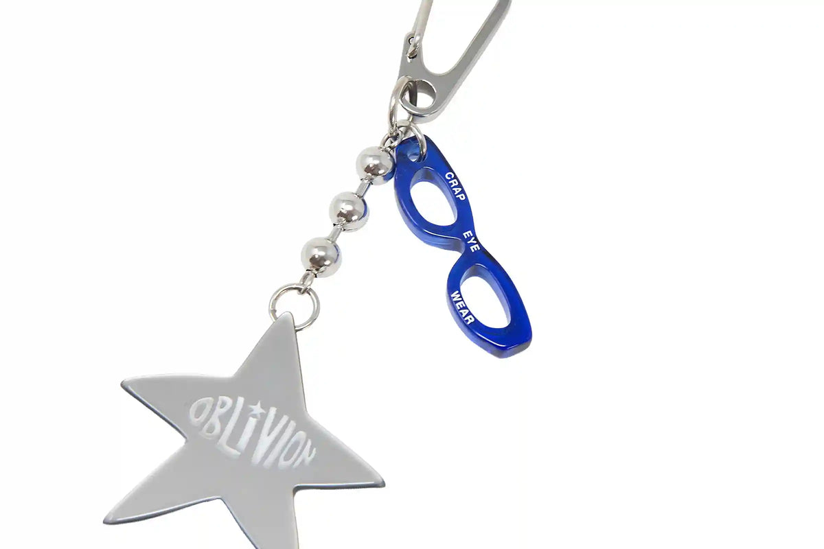 Oblivion Star Keychain - Recycled Silver